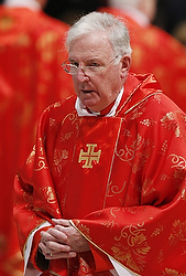 Cardinal Murphy-O'Connor seen during Mass for election of Roman pontiff in St. Peter's Basilica Cardinal Murphy-O'Connor seen during Mass for election of Roman pontiff in St. Peter's Basilica