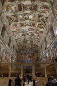 Sistine Chapel illuminated with new LED lighting at Vatican