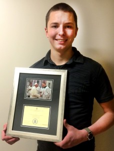 Seminarian Meets Pope a