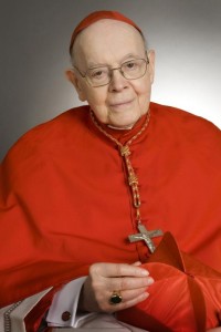 U.S. Cardinal William W. Baum, who died July 23 at age 88 after a long illness, is pictured in a 2008. He was archbishop of Washington from 1973 to 1980 and a cardinal for 39 years, the longest such tenure in U.S. church history. (CNS photo/Paul Fetters, courtesy Archdiocese of Washington)