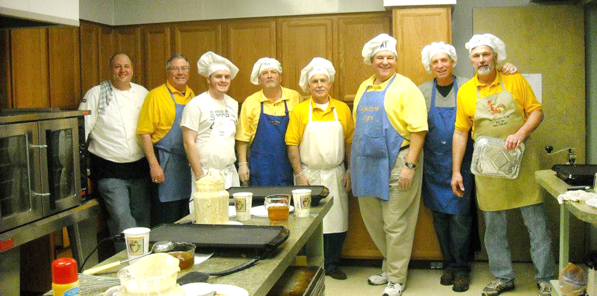 The Corpus Christi Fryers take pride in serving up excellent fish and fostering Catholic fellowship. (Courtesy Photo)