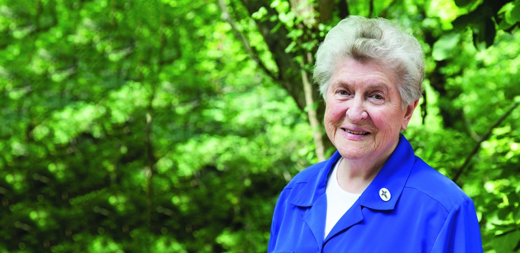 Sister of Mercy Mary Aloyse Gerhardstein, a lifelong Cincinnatian, has dedicated her life to educating and inspiring children locally and abroad. She helped Mercy Montessori establish the upper elementary program and Cincinnati’s first Montessori junior high; opened an interracial Montessori school in South Africa during the Apartheid era; trained teachers in Cincinnati and Africa; and published a musical about Maria Montessori. (Courtesy Photo)