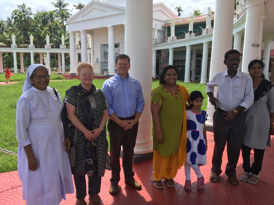The site where St. Thomas first brought Christianity to India. (CT Photo/Eileen Connelly)