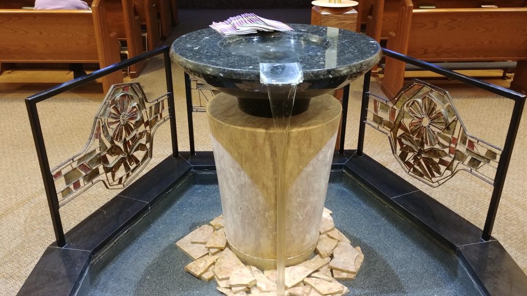 Jesus answered and said to her, “Everyone who drinks this water will be thirsty again; but whoever drinks the water I shall give will never thirst; the water I shall give will become in him a spring of water welling up to eternal life.” John 4: 13-14 (CT Photo/Greg Hartman)