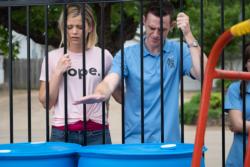 Emma Elle Roberts and Jared Lotz star in a scene from scene from the movie "Unplanned," the story of Abby Johnson, a former Planned Parenthood clinic director, and her decision to join the pro-life movement. The Catholic News Service classification is A-III -- adults. The Motion Picture Association of America rating is R -- restricted. Under 17 requires accompanying parent or adult guardian. (CNS photo/Unplanned.com)