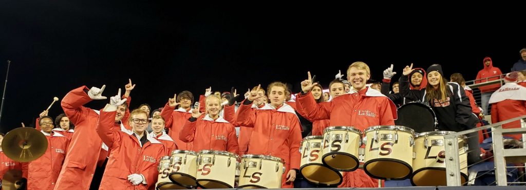 The Lancer Marching Band in Canton!