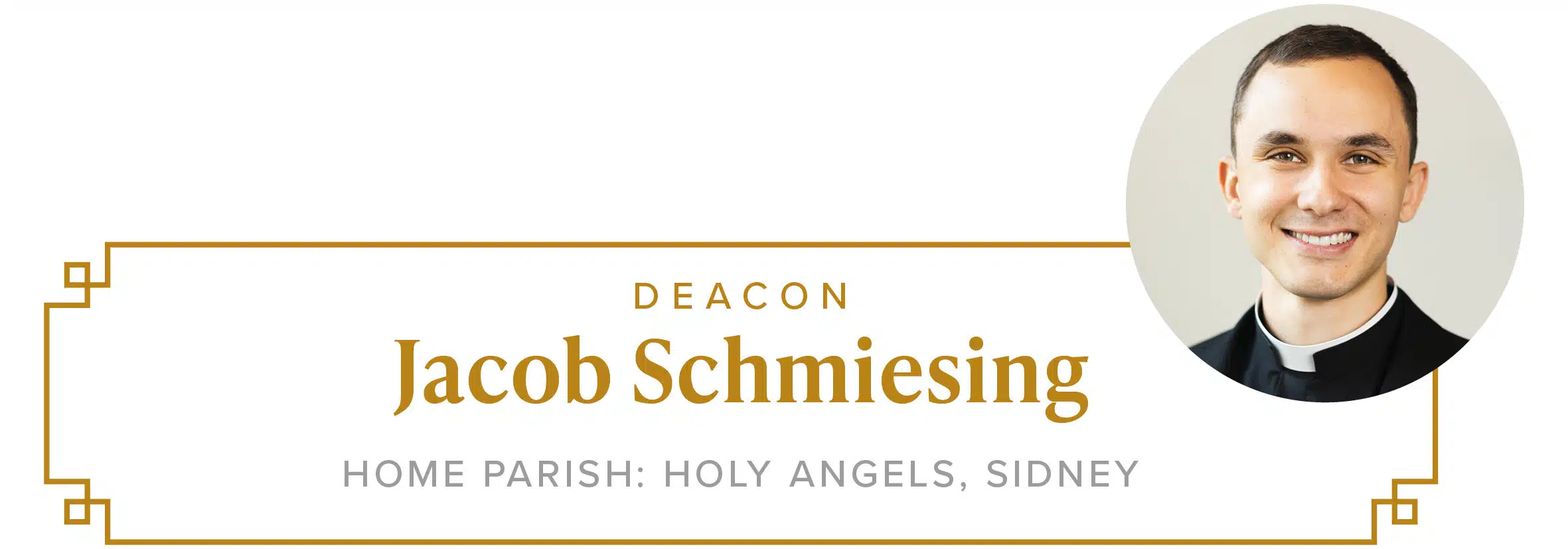 Jacob Schmiesing, Holy Angels, Sidney