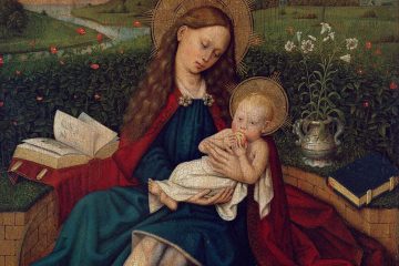 The Madonna of Humility painting