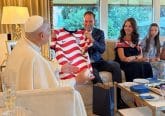 When the American pope comes for July 4 dinner, here's what happens