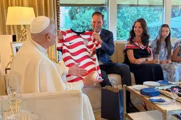 When the American pope comes for July 4 dinner, here's what happens